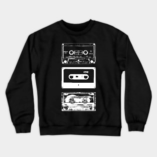 Retro tapes Crewneck Sweatshirt